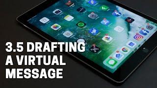 Drafting a Virtual Message | 3.5 | Writing Skills | Live Examples | Creative Explanation | in Hindi