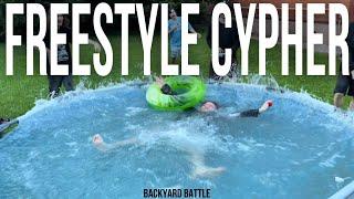 САЙФЕР У БАССЕЙНА (FREESTYLE) | BACKYARD BATTLE