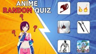 Anime Random Quiz: Test Your Otaku IQ!  | Ultimate Anime Trivia Challenge