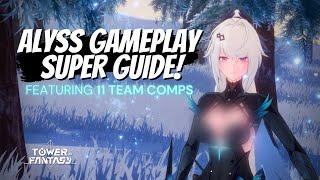 Alyss (Global) In-depth Gameplay Guide, Review and Analysis in Actual Combat - Tower of Fantasy