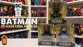 Batman 1:3 Scale Cowl Replicas | DC Direct (McFarlane Toys) Full Wave 2 Review