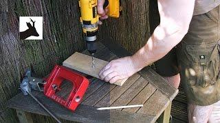 Attaching Lee loading press - portable reloading bench