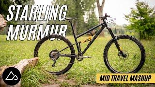 Starling Murmur Review: A Highly Capable Steel Enduro Bike [Mid-Travel Mashup]
