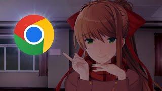 Monika Reacting to My Tabs | "Monika After Story" DDLC Mod