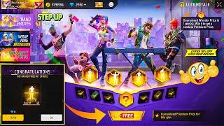 Step Up Emote Royale Free Fire | Band Emote Royale Free Fire | Emote Royale 1 Spin Trick 