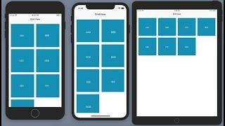 Swift4 - Create Responsive GridView using UICollectionView