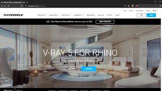 Video Guide - Vray 5 for Rhino 7, Free Trial  Download and Install, Introduction, Initial Settings