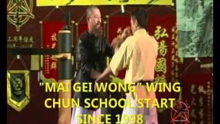 Amazing wing chun wing tsun chi-sao martial art mai gei wong sticky hand