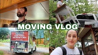 MOVING VLOG! packing and moving with a 6 month old + empty house tour