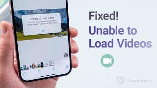 Unable to Load Videos on iPhone/Videos Not Playing on iPhone? 6 Ways to Fix It!