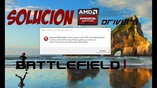 SOLUCIÓN | FIX AL ERROR EN BATTLEFIELD 1 DE DRIVERS EN AMD (FUNCIONA EN BATTLEFIELD 2042)