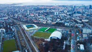 Landing at Tallinn Airport [4K]