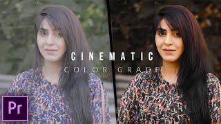 Cinematic Color Grading Tutorial In Premiere Pro WITHOUT LUTs (2020)!