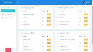 Source Code Aplikasi SPK Metode SAW dengan PHP PDO + Material Design