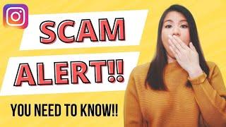 SCAM ALERT! Instagram influencer and brand ambassador SCAM (2018) #instagramscam #instagramhack