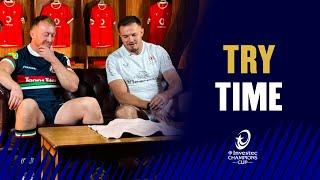 Try Time | Leicester Tigers’ Tommy Reffell & Ulster Rugby’s Jacob Stockdale react to local snacks