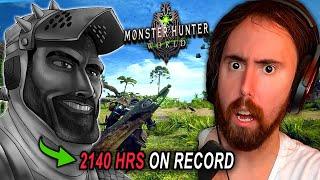 Monster Hunter Veteran Reacts to Asmongold playing Monster Hunter World