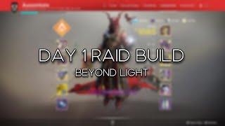 My Day 1 Raid Build and Weapons