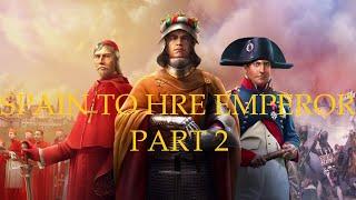 Let's Play Castille and Become HRE Emperor in EU4 Emperor DLC Part 2