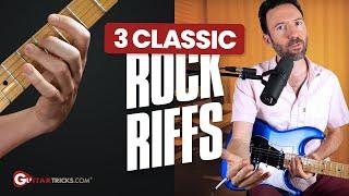 Get ahead of the game with these 3 Classic Rock riffs