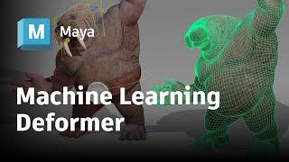 Speed Up Animation Workflows With Maya's ML Deformer, Powered by Autodesk AI