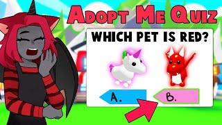 Will I Pass The EASIEST Adopt Me Quiz!? (Roblox)