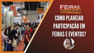 Como planejar participação de feiras e eventos?