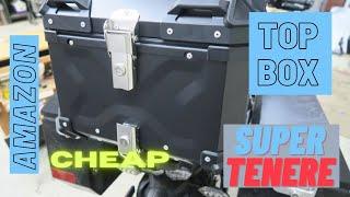 Cheap Amazon Top Box || Super Tenere Adventure Bike