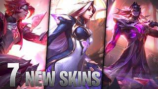 ALL 7 NEW BROKEN COVENANT SKINS & SPLASH ARTS - League of Legends