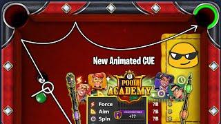 New ANIMATED CUE + Pool Academy Season level MAX + Pool Academy Community Quest - 8 Ball Pool