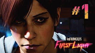 inFAMOUS First Light Walkthrough Part 1 - Mission: 20 Years Later [HD] PS4 1080p