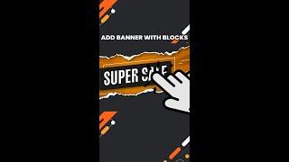 How to add a banner with BLOCKS and WIDGETS #shorts #magento #magento2