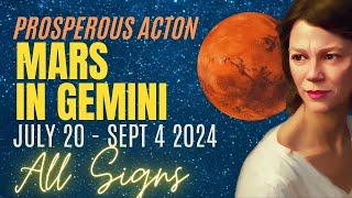 Jupiter Fuelled Mars in Gemini July 20 - Sept 4 | All Signs Forecast