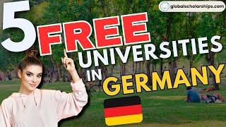 5 Free Universities in Germany for International Students 2023
