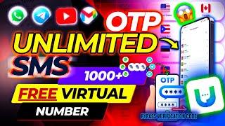 Create unlimited WhatsApp, Telegram Accounts Free On UK/USA Numbers | Voip Number | OTP Verification