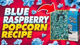 Blue Raspberry Popcorn Recipe using the Kettle Corn Popper