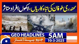 Cyclone Alfred Leaves Behind Destruction in Australia - Geo News Headlines 3 AM (10th March 2025)