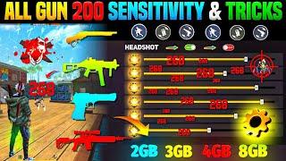 Free Fire Auto Headshot Trick 2024 Sensitivity | 2gb, 4gb, 6gb Ram Headshot Sensitivity Setting