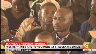 Chebukati laid to rest at his Sabata home in Trans Nzoia