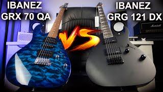 Ibanez GRG121DX VS Ibanez GRX70QA - Guitar Battle #26