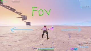 Easiest Way To Get A *FOV Slider* In Fortnite.