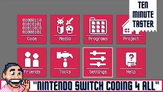 FUZE4 | Nintendo Switch | Ten Minute Taster | "NINTENDO SWITCH Coding For All"