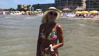 Carter Rent To own wife Diane in Ft  Myers Beach in bikini