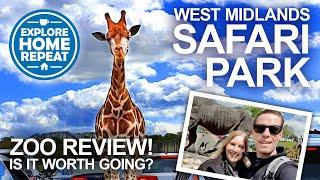 West Midlands Safari Park Near Birmingham | Zoo Review & Tour | Is It Worth Going? | UK Travel Vlog