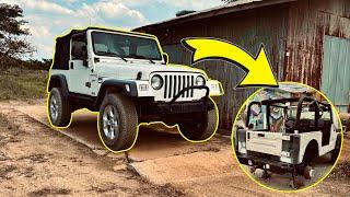 All the RUST on my $1800 Jeep Is Repaired! - Pt 3