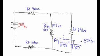 solving series parallel circuits