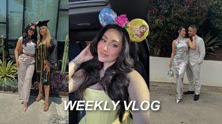 WEEKLY VLOG: FAMILY QUINCEAÑERA, DISNEY CLUB 33, MY GRANDMA ARRIVED + MORE