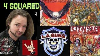 "4 Squared" Albums in Hair Metal #4 With Bryan