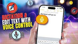 How to Use Dictation feature on iPhone |and How to use Voice to text on iPhone