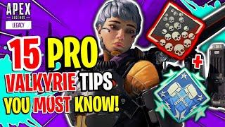 Apex Legends VALKYRIE GUIDE! - 15 PRO TIPS AND TRICKS To Help You Learn Valkyrie in Season 9!